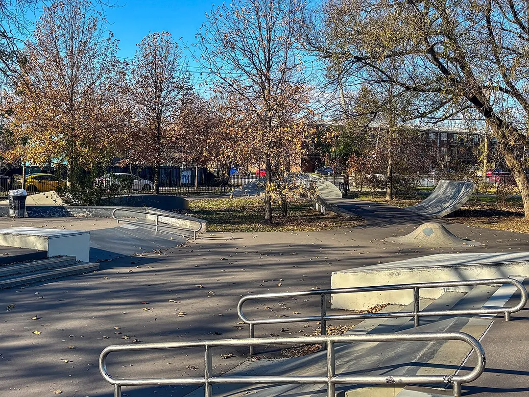 Canarsie Skatepark is a lively Brooklyn spot where skaters of all levels hit smooth concrete bowls, rails, and ramps with waterfront views and pure city energy.