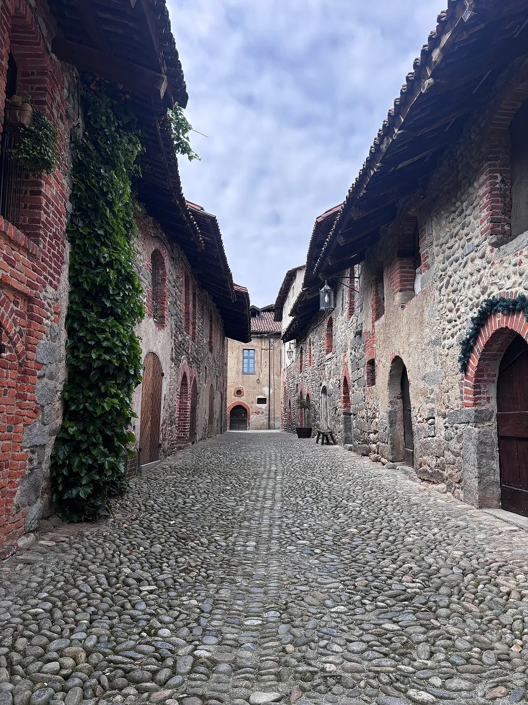 A street in Ricetto di Candelo