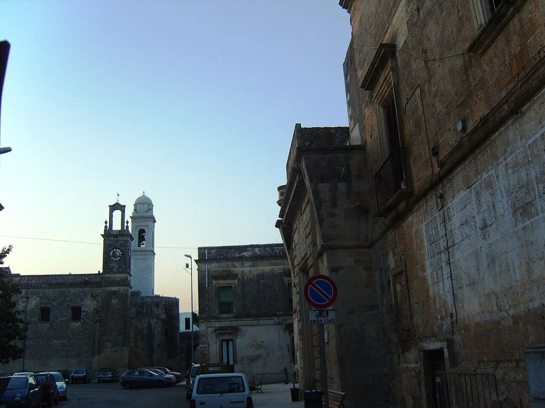 Cannole square, Province of Lecce - Apulia (Italy)