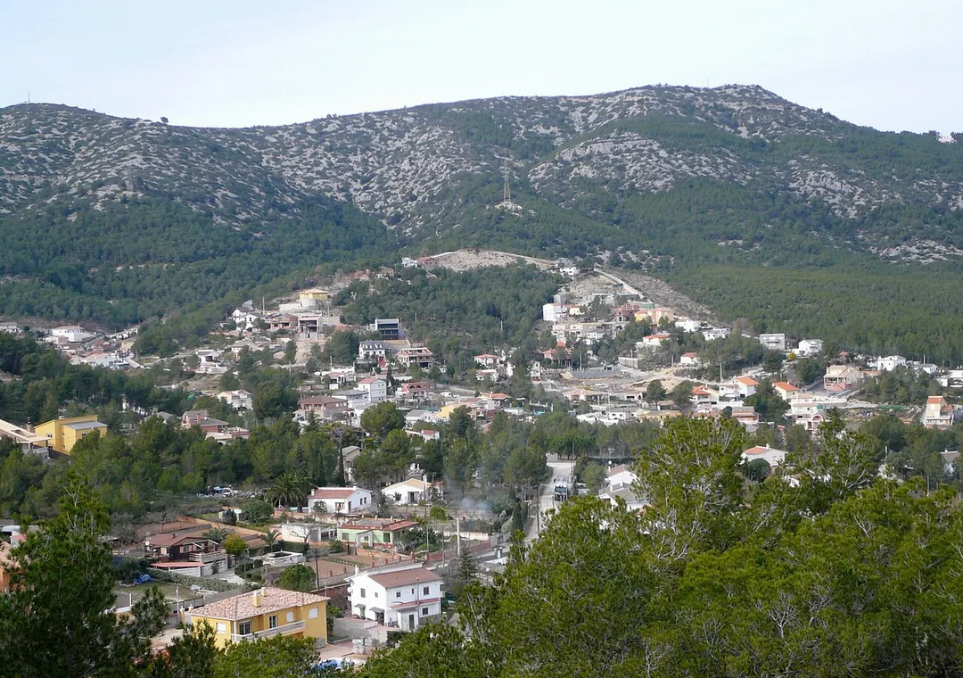 Urbanització les Palmeres, in Canyelles, Garraf, Catalonia