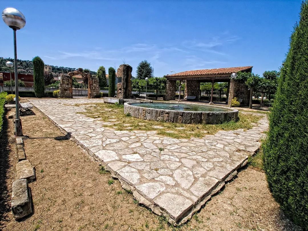 Capelló gardens of Capellades (Catalonia, Spain)
