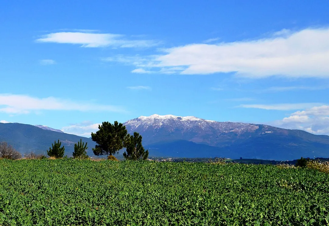 Montseny from Cardedeu,Spain