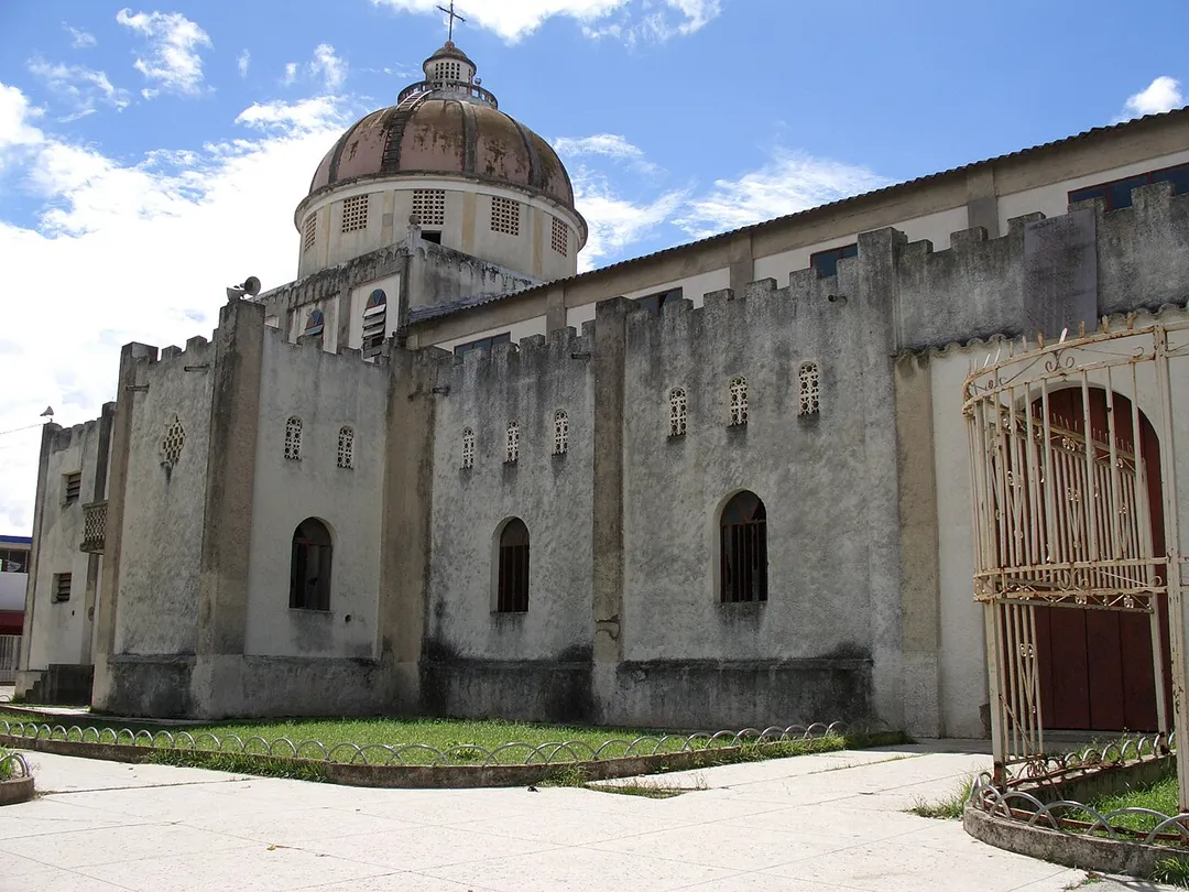 Iglesia en la población de Cariaco.