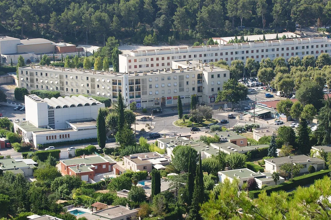 Vu des hauts de Carnoux