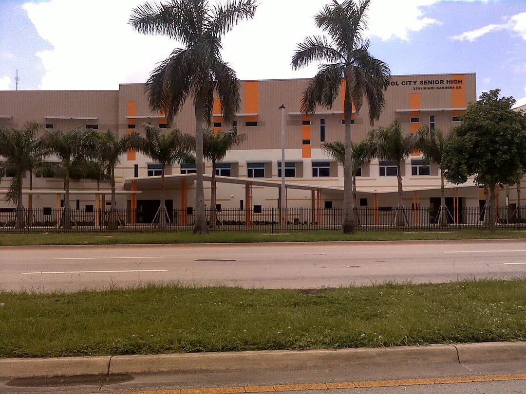 A photo of Miami Carol City Senior High School in September 2010.