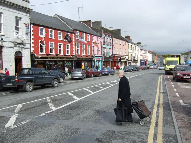 Town centre, Carrickmacross, County Monaghan, Ireland