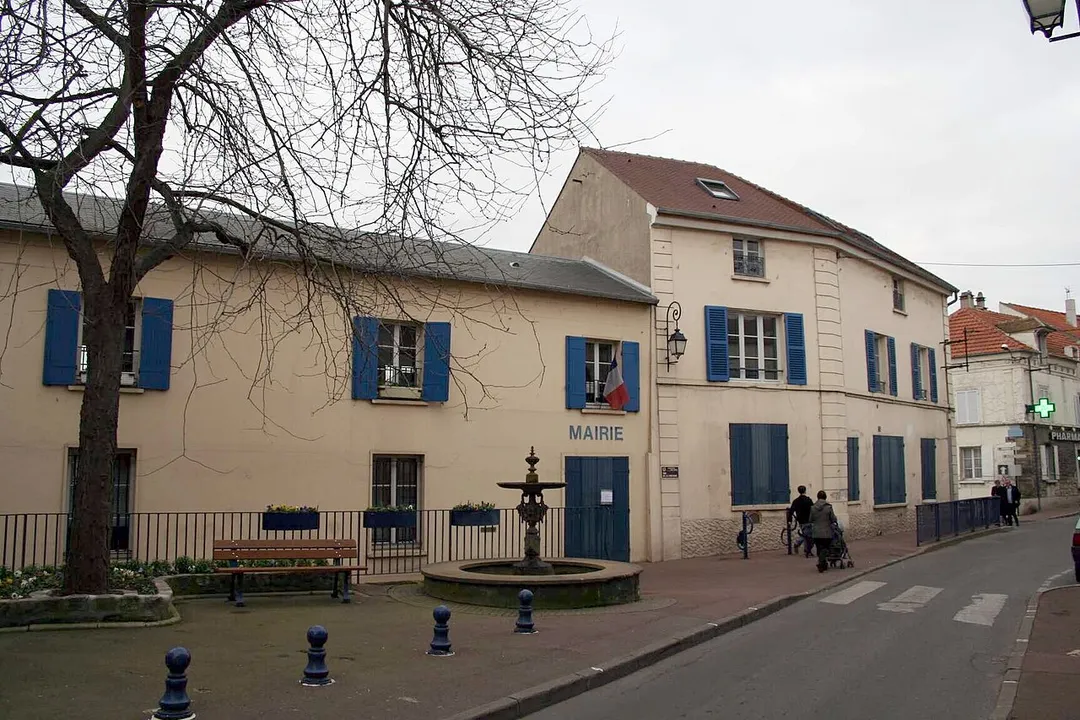 Mairie de Carrières-sur-Seine - Yvelines (France).