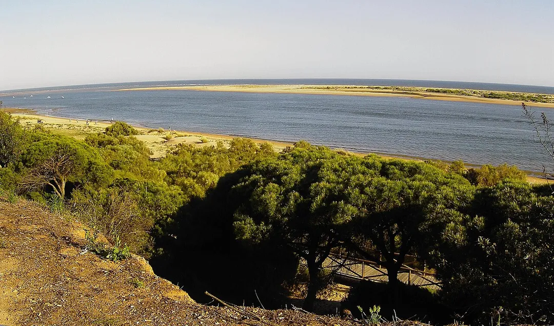 Paraje Natural del rio piedras y flecha de nueva umbria. lepe,  Huelva (España)