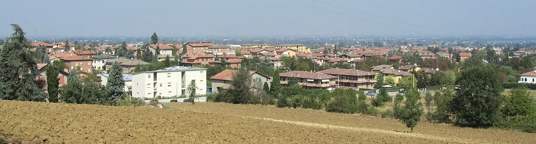 View of Casalgrande, province of Reggio Emilia.
