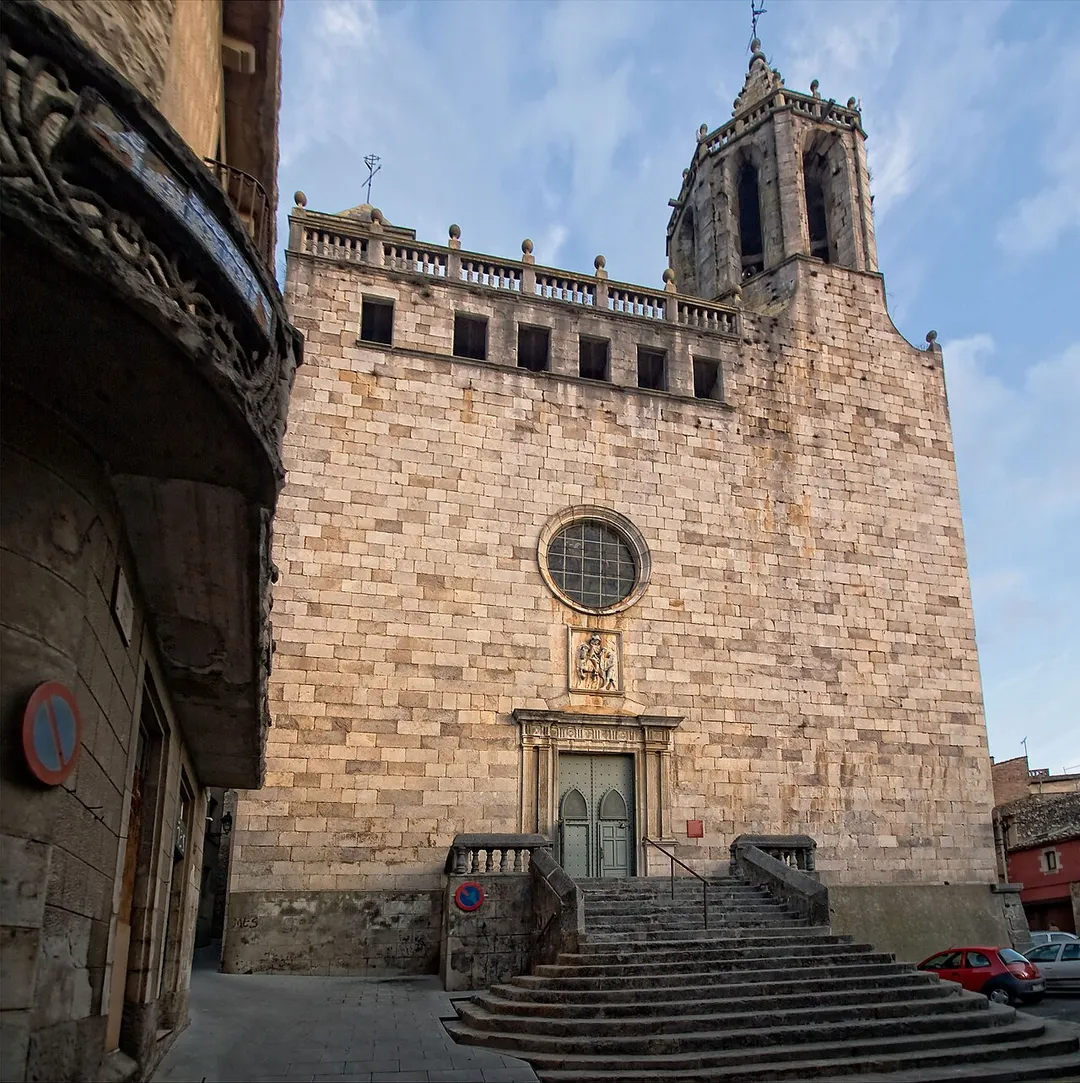 Sant Martí Church (Cassà de la Selva, Catalonia, Spain)
