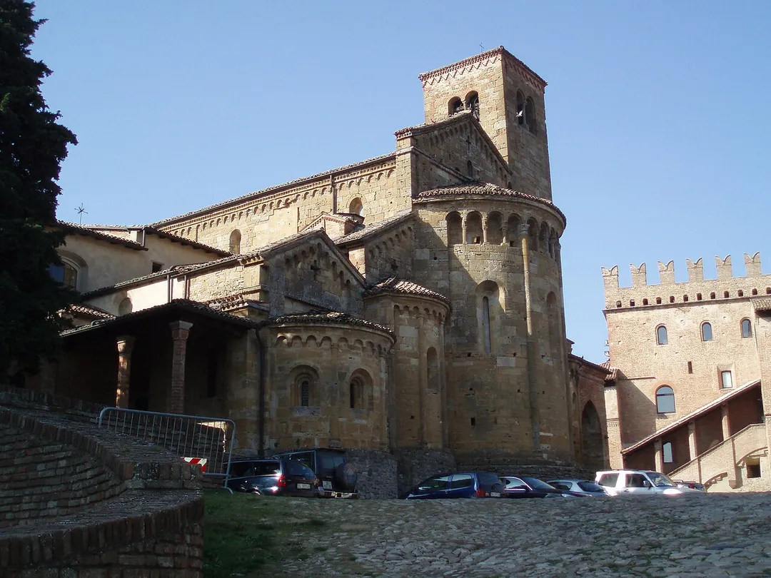 The village of Castell'Arquato.