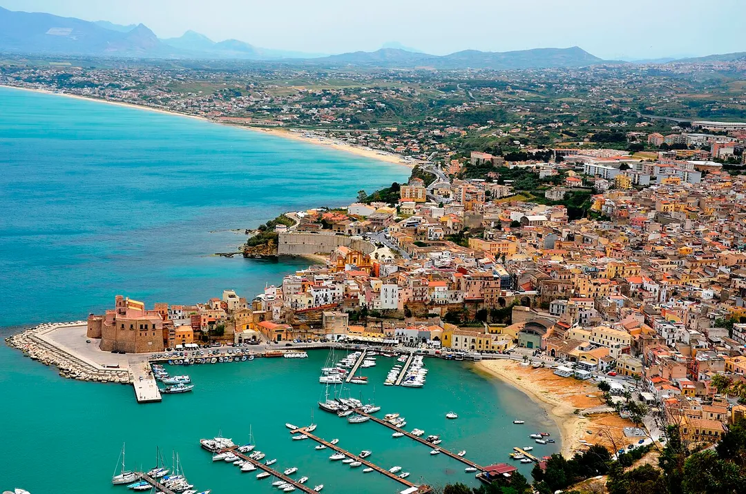Harbour of Castellammare del Golfo, Sicily