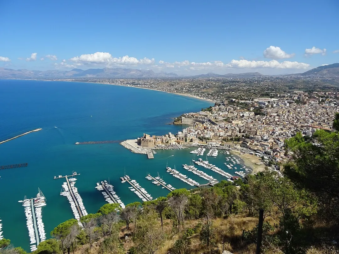 View of Castellammare del Golfo (Trapani, Sicily, Italy)