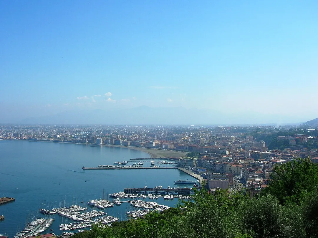 Veduta di Castellammare di Stabia