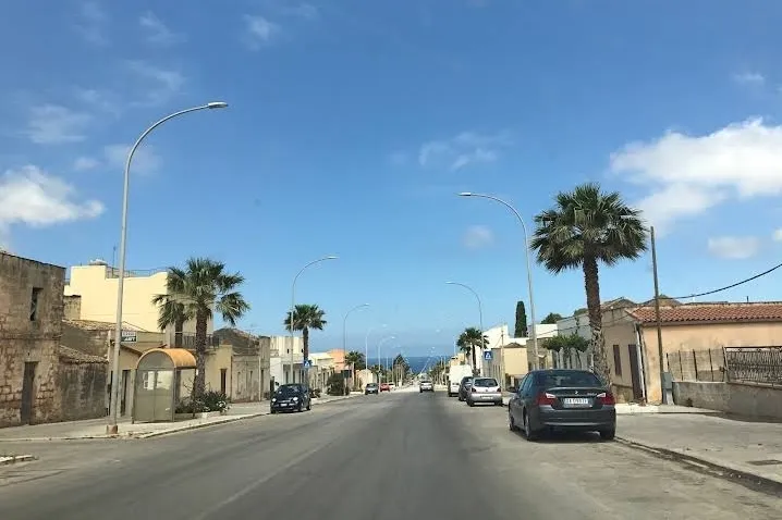 Viale Cristoforo Colombo in castelluzzo