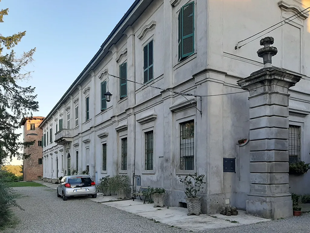 Castelnuovo Bocca d’Adda, il palazzo Stanga.
