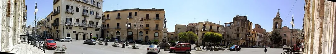 piazza palazzo casteltermini Agrigento sicily Italy