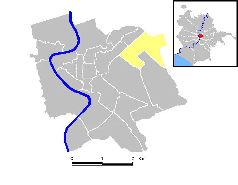 Locator maps of Rome (rioni)