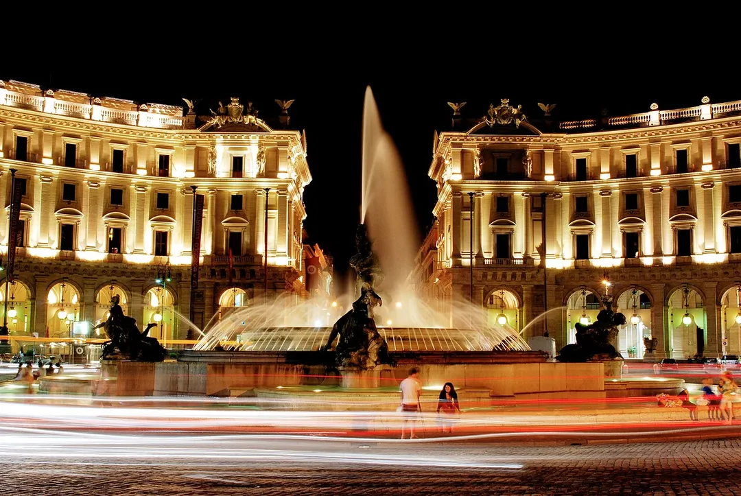 Foto piazza della repubblica Roma