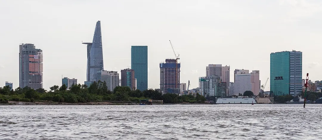 Saigon river, Ho Chi Minh City, Vietnam