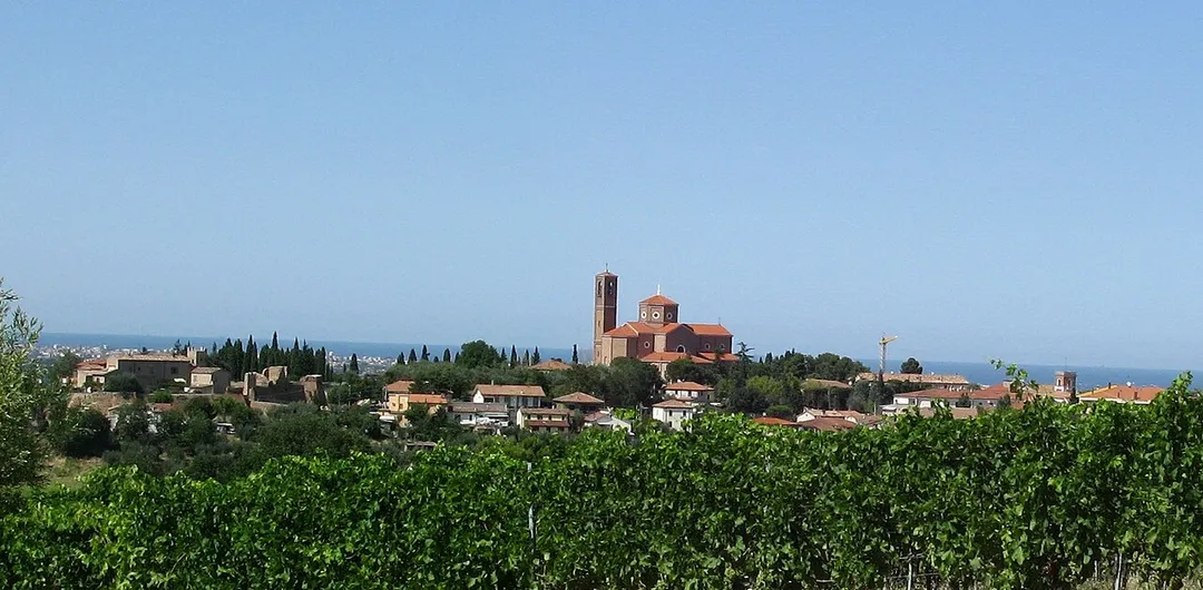 Panorama di Coriano.
