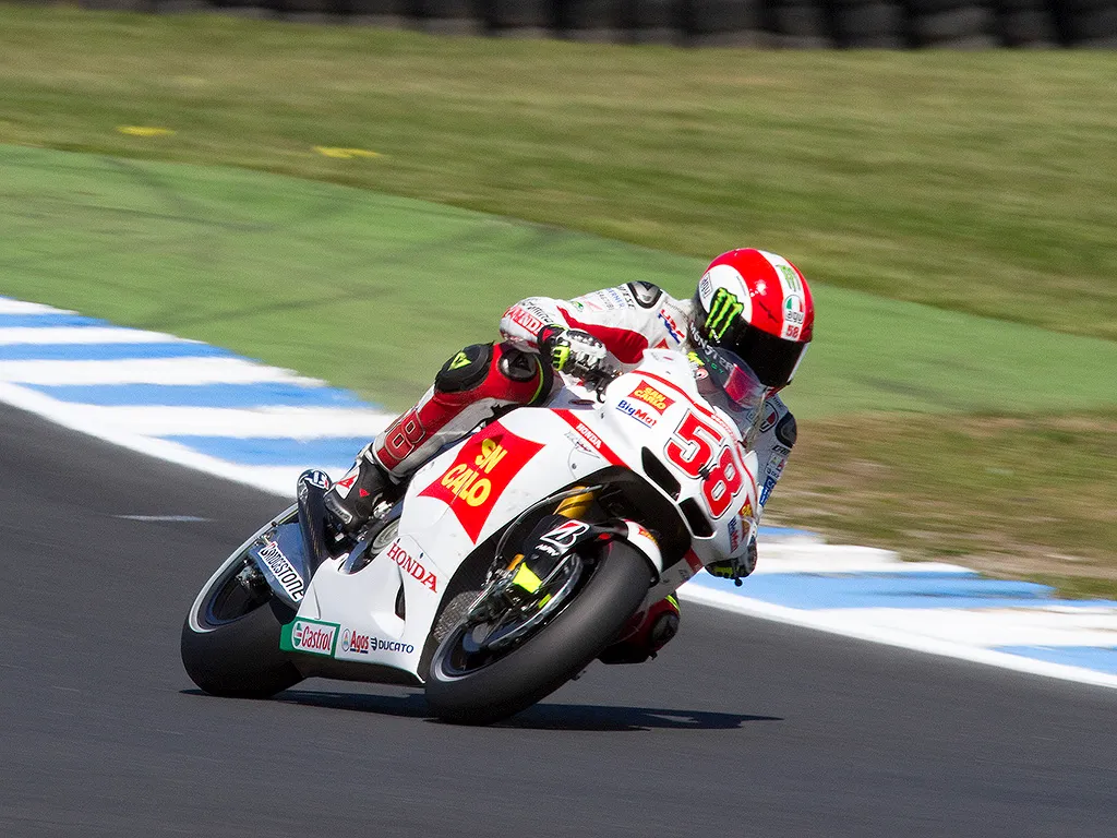 Marco Simoncelli at Phillip Island, 2011. One week before his death.