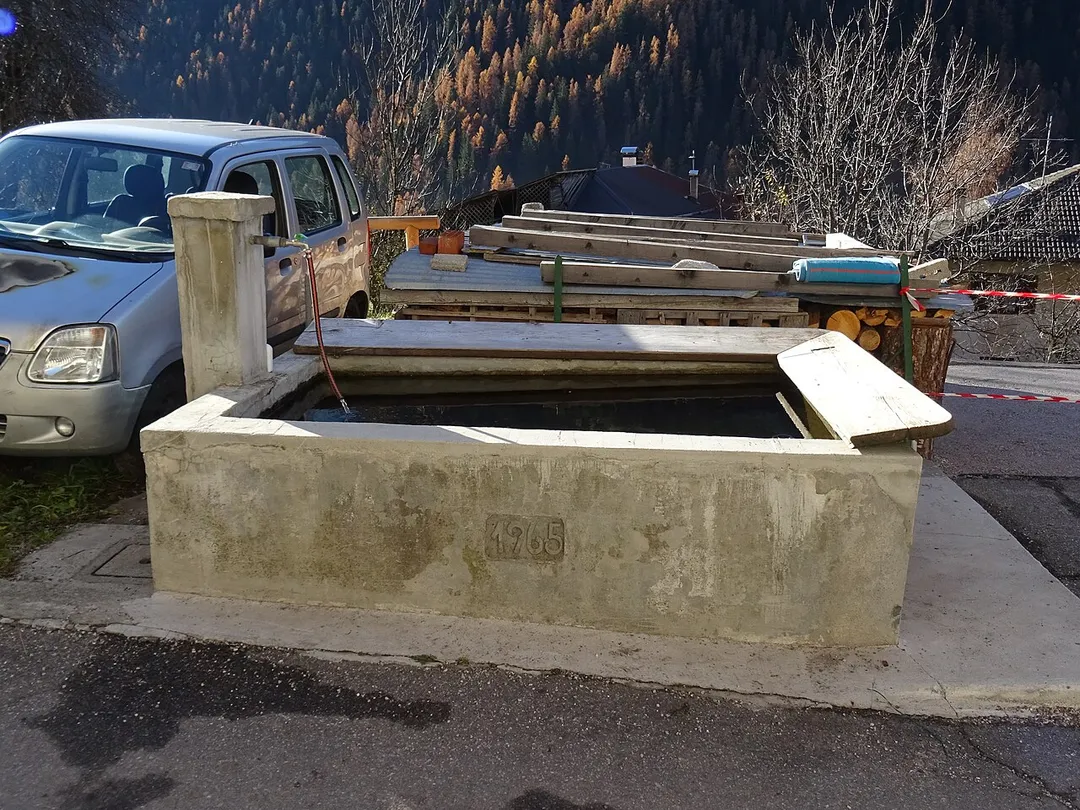 Ceresè (Rabbi, Trentino, Italy) - Fountain
