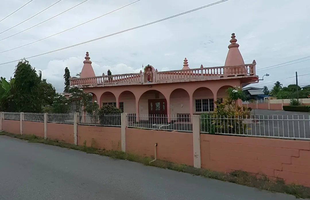 Chaguanas Hindu Temple on the Main Road