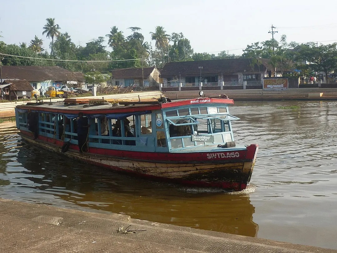{{{Water transport At Changanassery}}}
