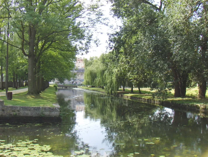 Canal de la Machine in Chantilly (Oise)