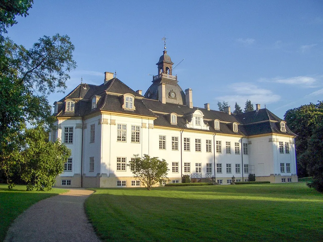 Charlottenlund Slot in Charlottenlund, near Copenhagen, Denmark