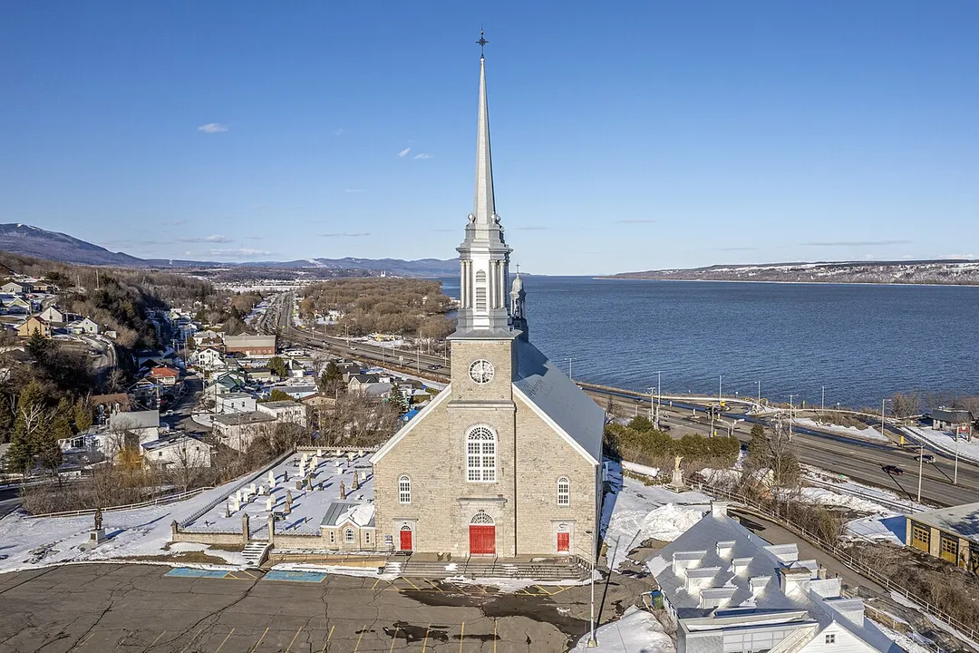 Church of Our Lady of the Visitation in Château-Richer, Quebec.