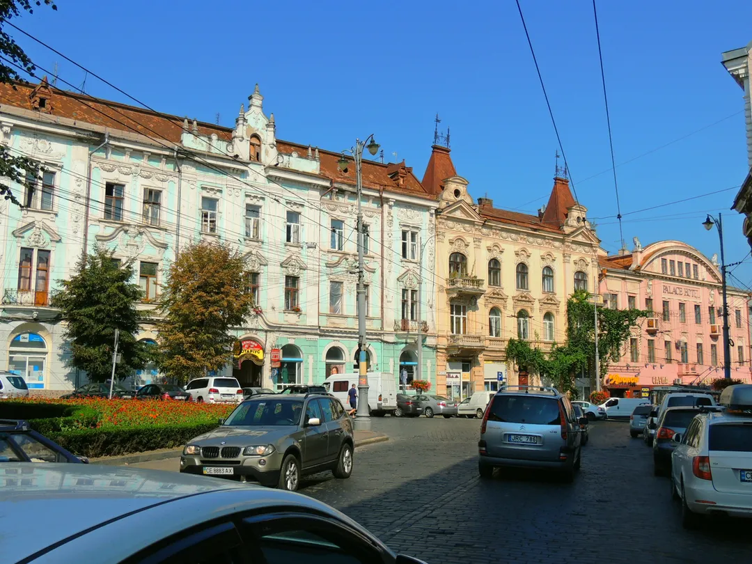 Architecture in Chernivtsi