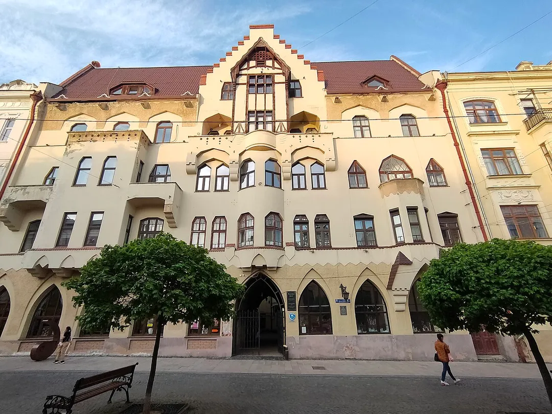 Німецький народний дім, Чернівці, вул. О. Кобилянської, 53