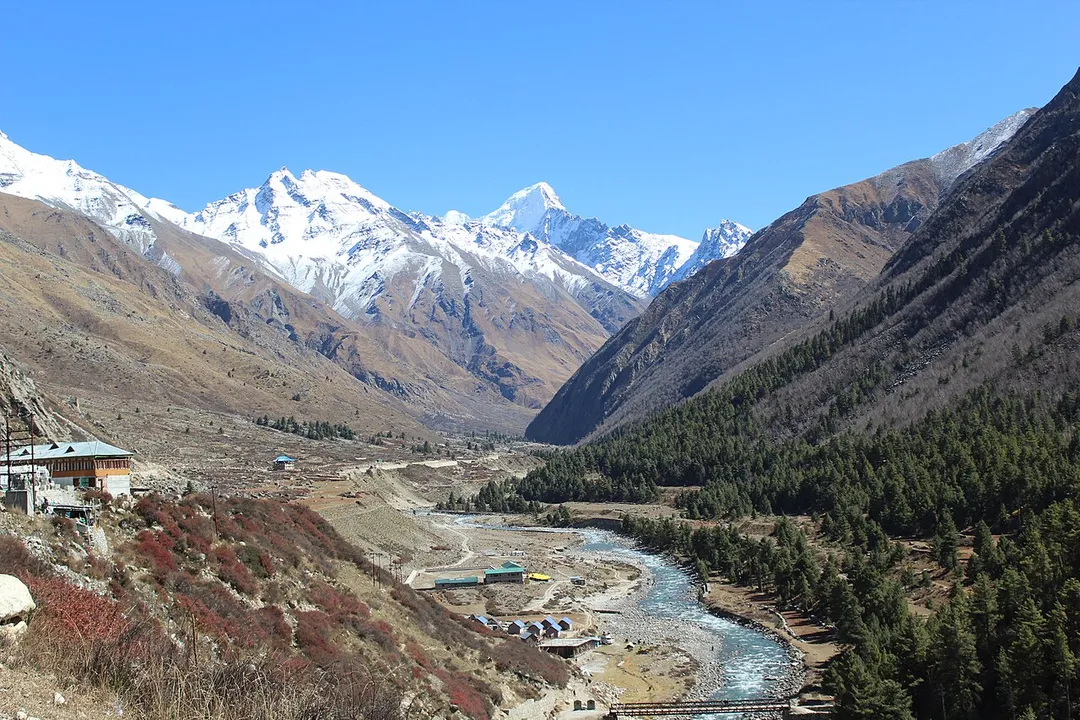 Chitkul border of India . Last village of india.