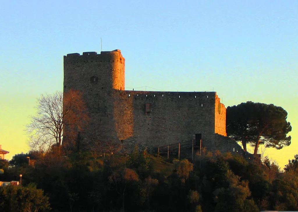 Il castello di Chiavari, Liguria, Italy