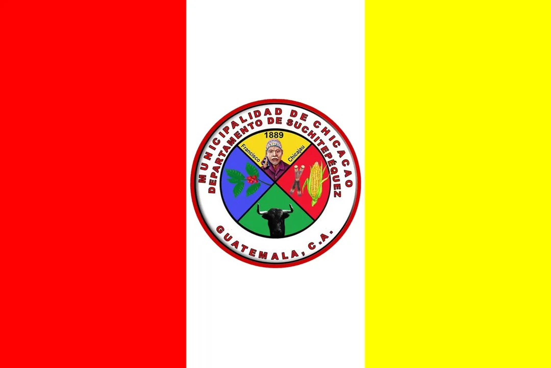 Bandera de Chicacao, Suchitepéquez