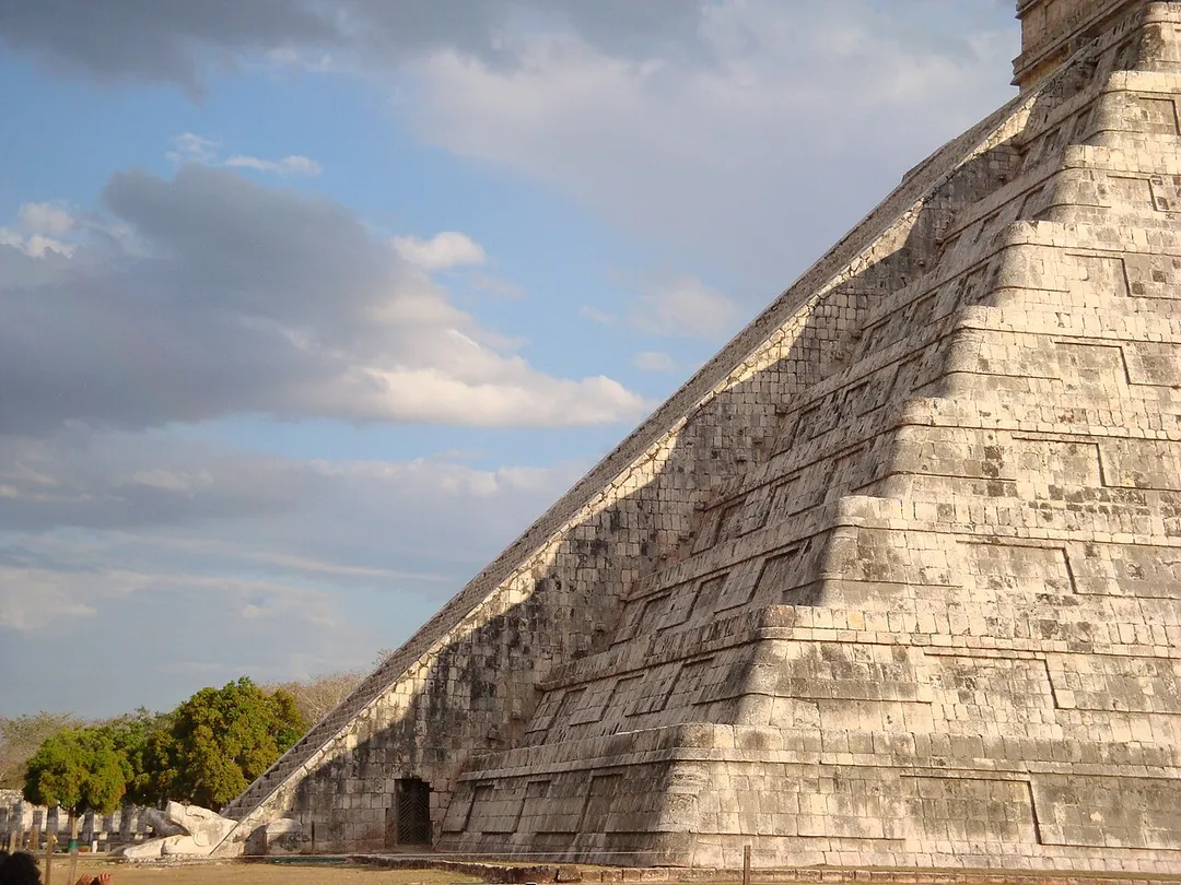 Kukulkan at its finest during the March Equinox. Chichen Itza Equinox March 2009. The famous descent of the snake at the temple.