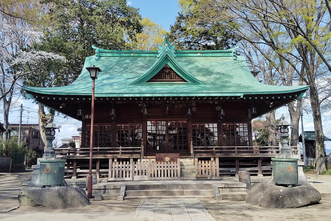 ​茨城県筑西市甲37にある下館羽黒神社。
