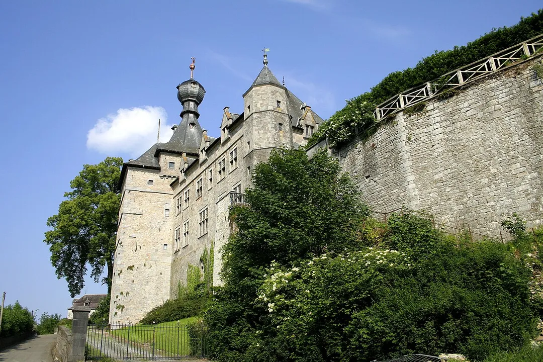 Chimay  (Belgium), castle of the princes of Chimay (XIII/XIXth centuries).
