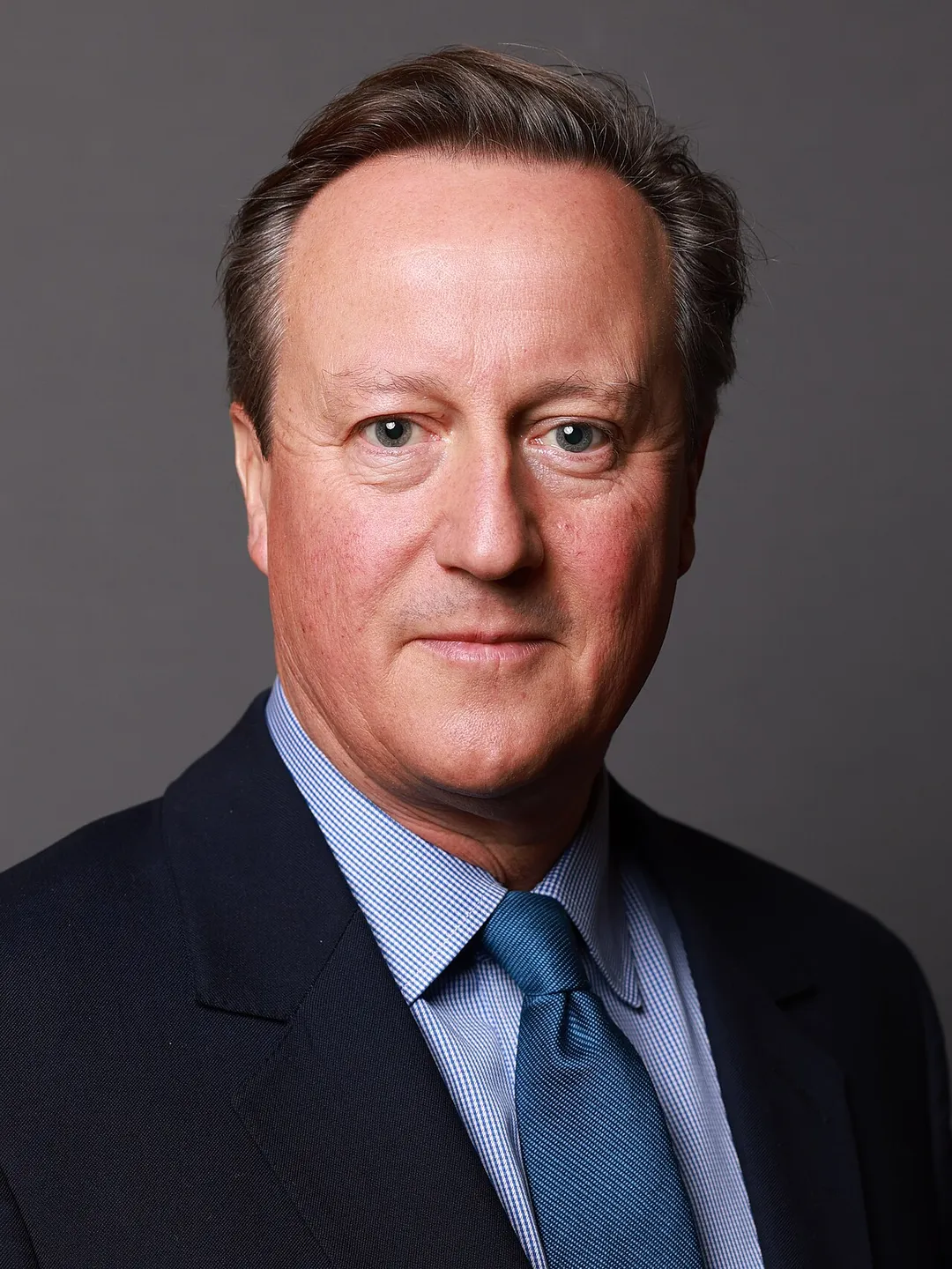 Foreign Secretary David Cameron poses for an official portrait at 10 Downing Street. Picture by Lauren Hurley / No 10 Downing Street