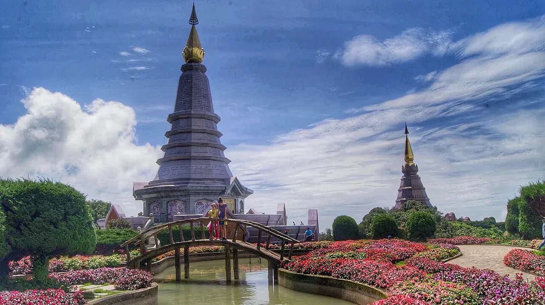 This is a photo of a monument in Thailand identified by the ID