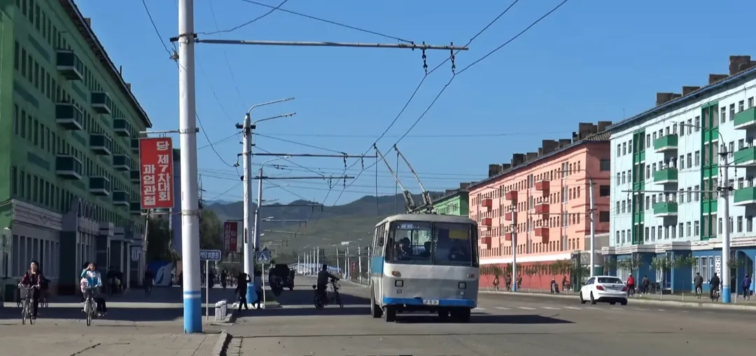 Chongjin trolleybus in 2019