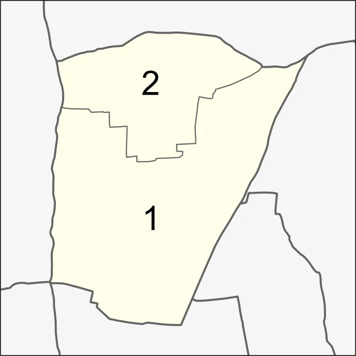 Map of the district (khet) of Lat Phrao, Bangkok, Thailand, with the subdistricts (khwaeng) numbered.
Lat Phrao
Chorakhe Bua
