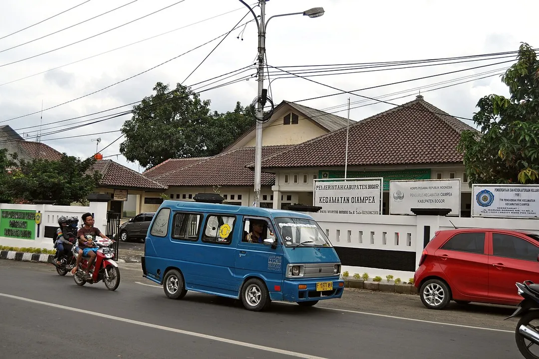 District gov't office of Ciampea, Bogor, West Java, Indonesia