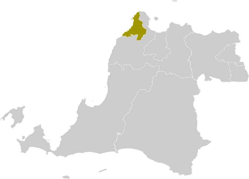 Location of Cilegon city, Banten province, Indonesia
