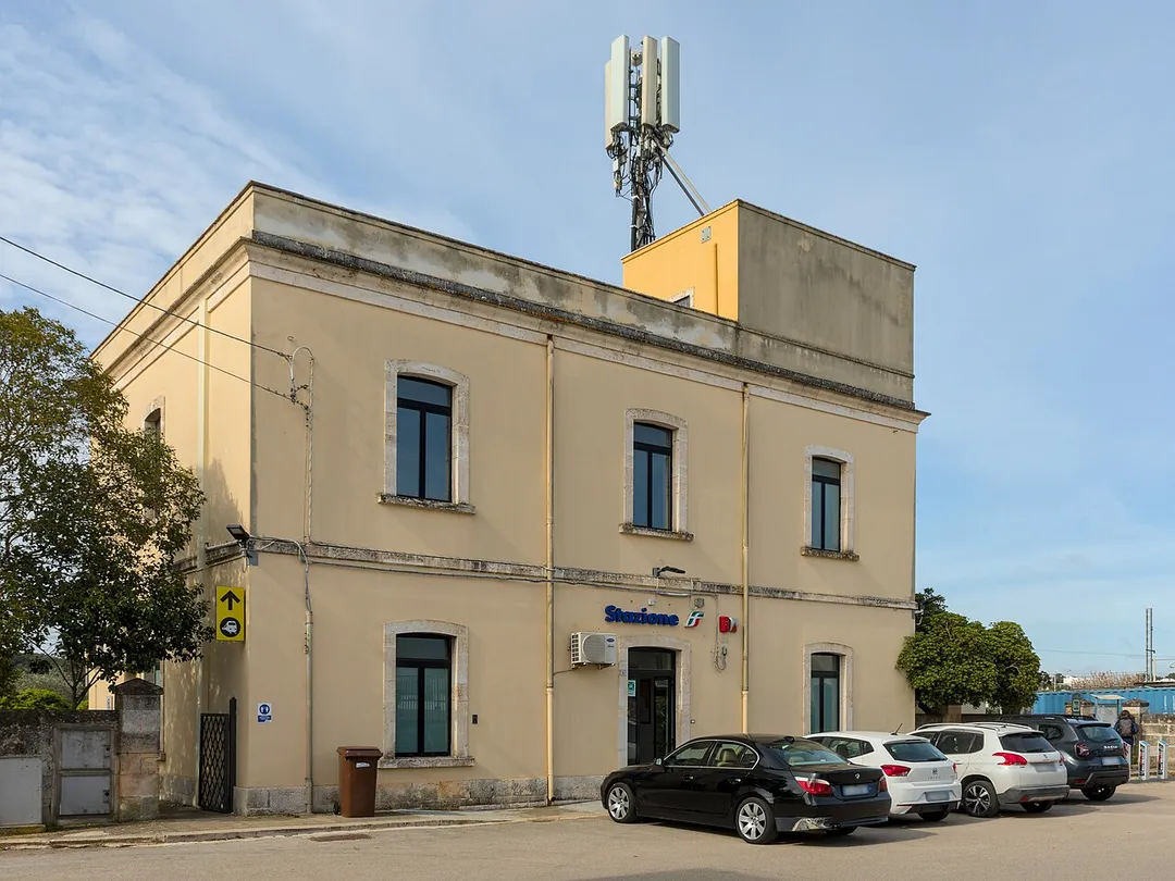 Cisternino (Apulia, Italy) - Cisternino Città train station building