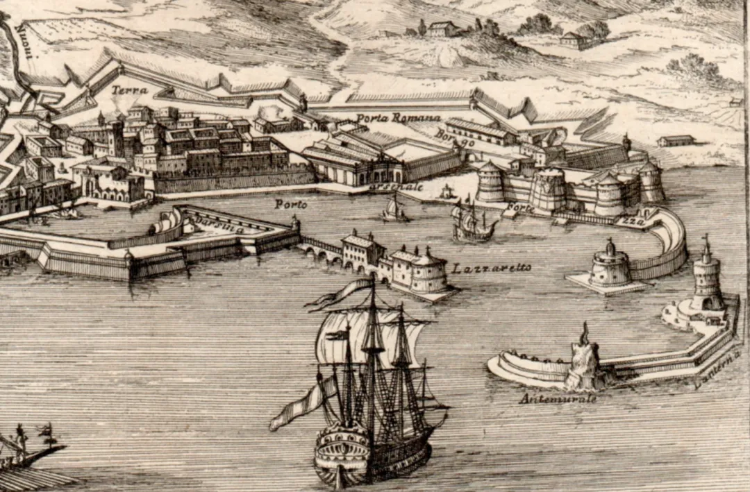 Civitavecchia harbour