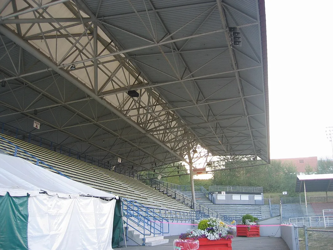 Stetson Bowl Stadium in Cloverdale. Surrey, BC, Canada.