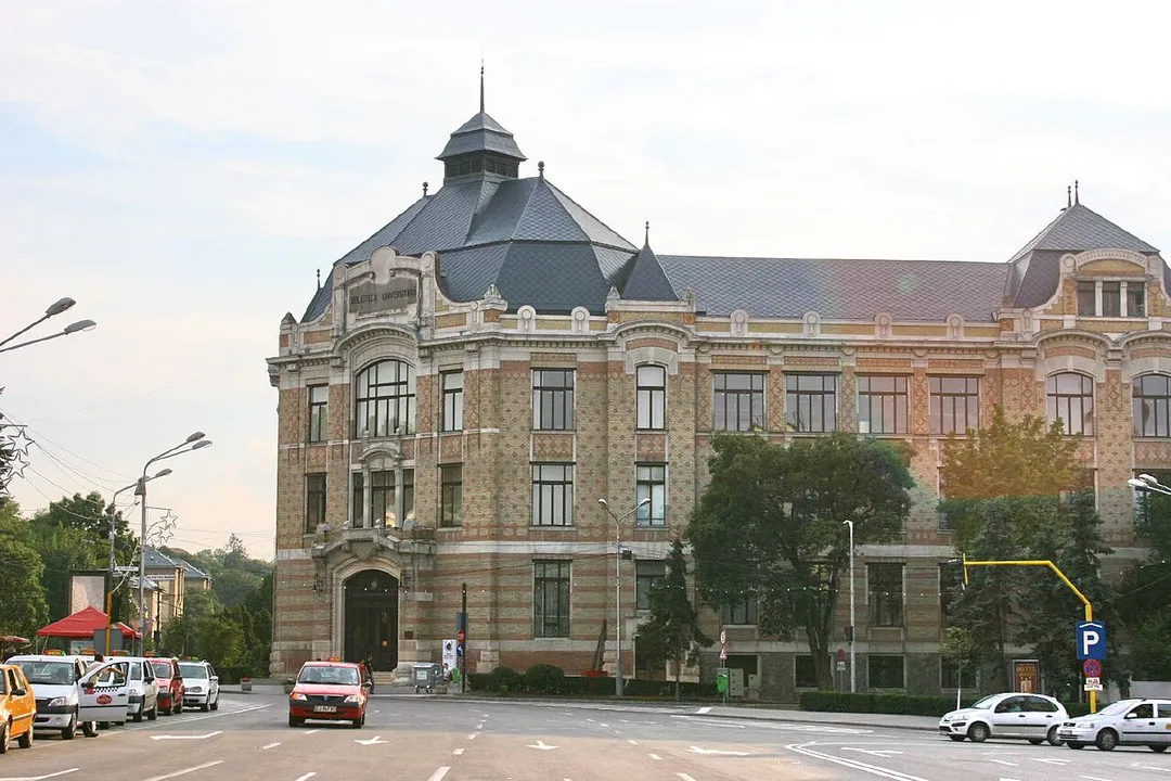 Babeş-Bolyai University library, Cluj-Napoca, Romania